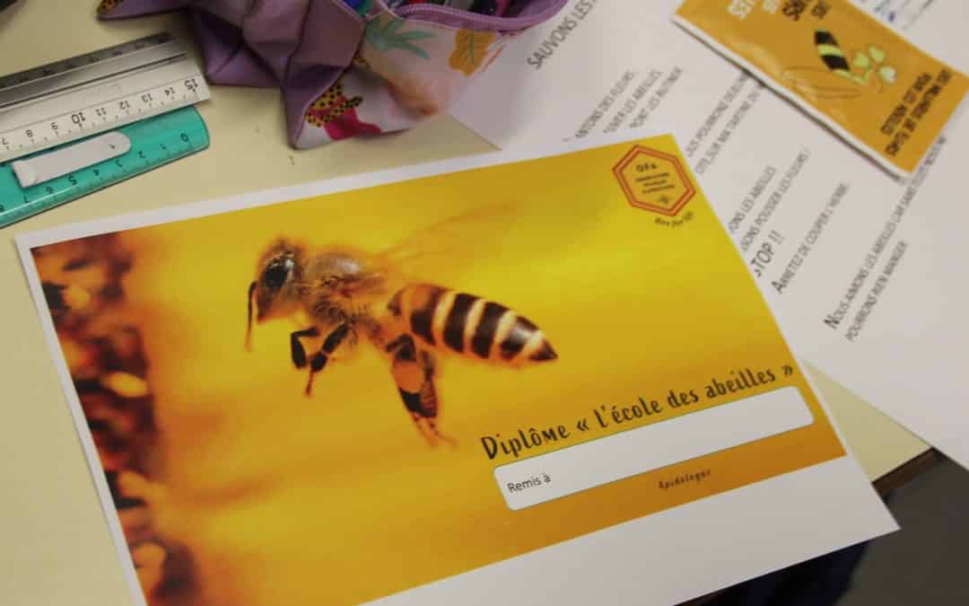 Ecole de Quintenas : les abeilles